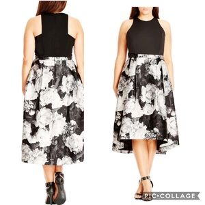 City chic dress plus size